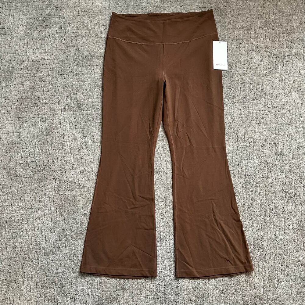 Lululemon 18 Groove SHR Nulu Soft Flare Leggings New